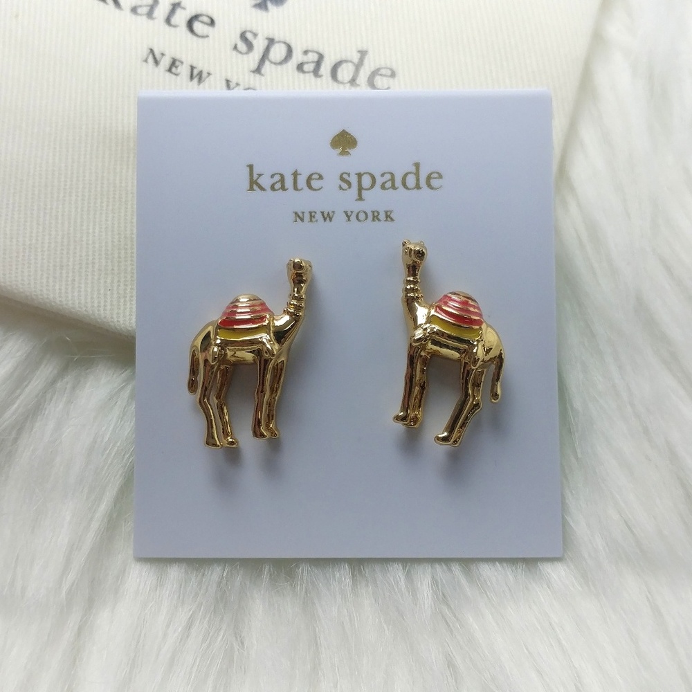 Kate Spade New York Spice Things Up Camel Earrings